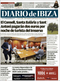 Portada de Diario de Ibiza (España)