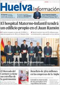 Portada de Huelva Información (España)