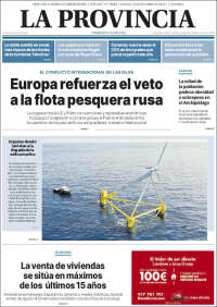 Portada de La Provincia (España)