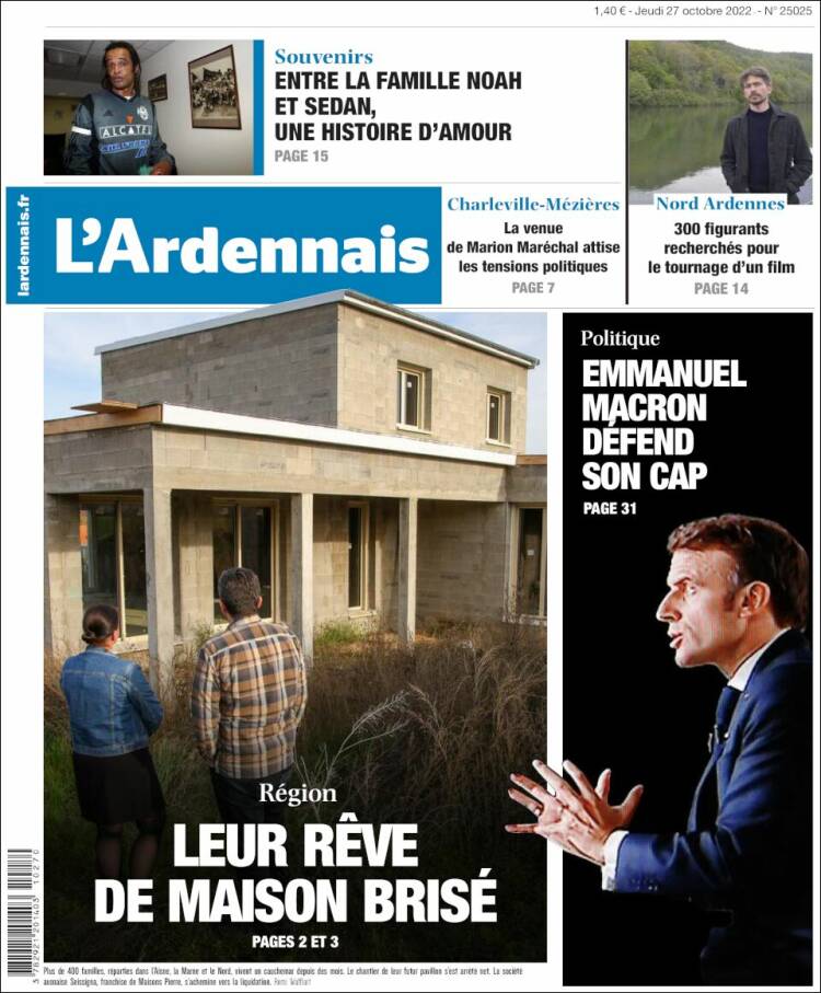 Portada de L'Ardenais (France)