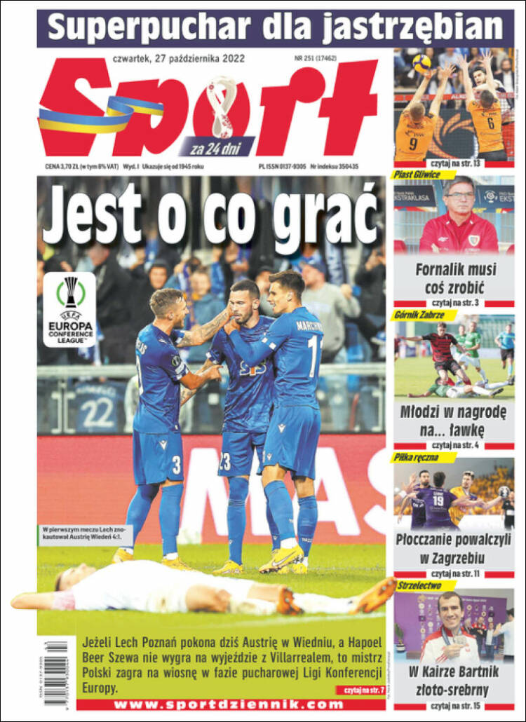 Portada de Katowicki Sport (Polonia)