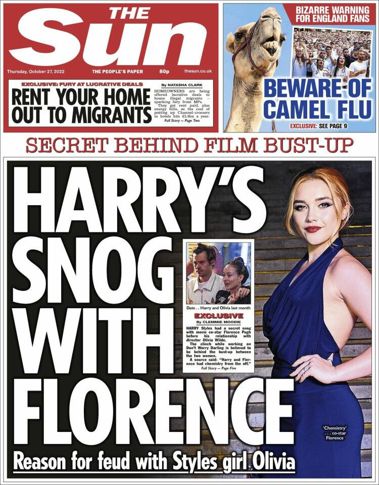 Portada de The Sun (United Kingdom)