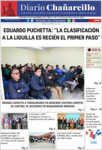 Portada de Diario Chañarcillo (Chili)