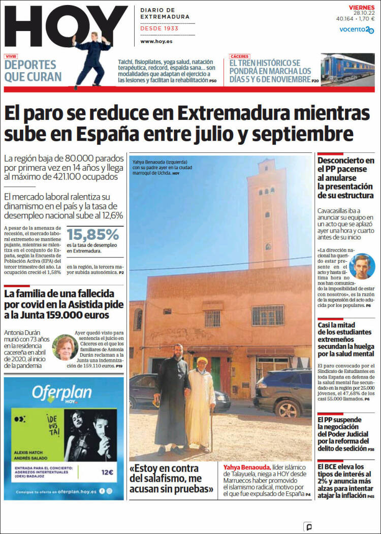 Portada de Hoy - Badajoz (Espagne)