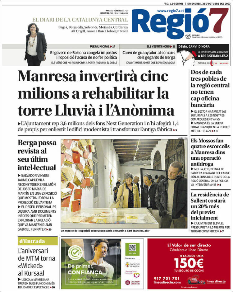 Portada de Regio7 (Espagne)