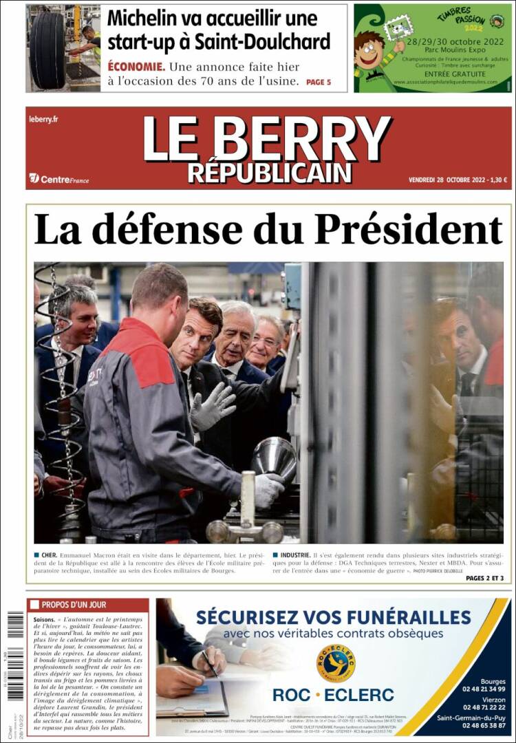 Portada de Berry Republicain (France)