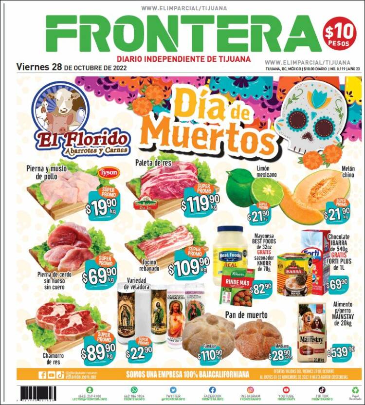 Portada de Frontera (Mexique)