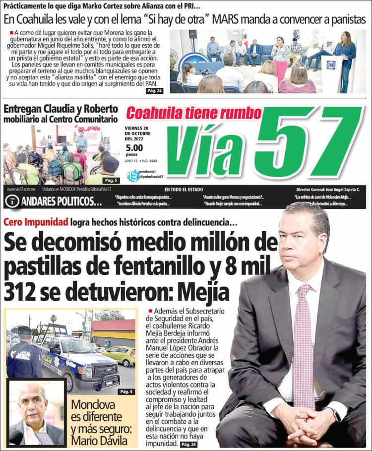 Portada de Via57 (Mexique)