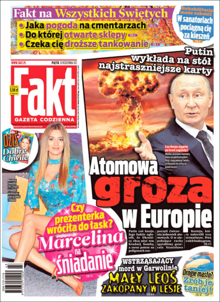 Portada de Fakt (Polonia)