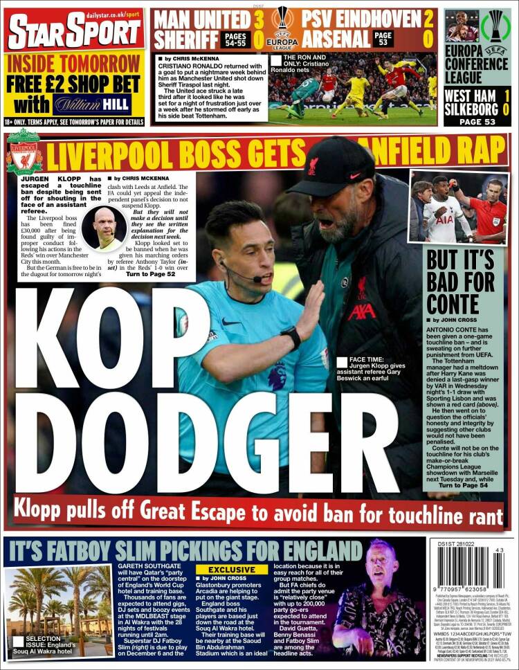 Portada de Star Sport (Reino Unido)