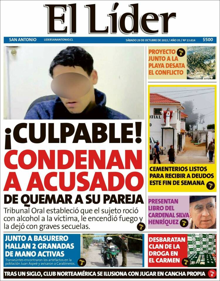 Portada de Lider de San Antonio (Chile)