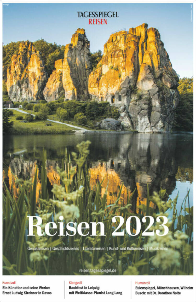 Portada de Der Tagesspiegel (Alemania)