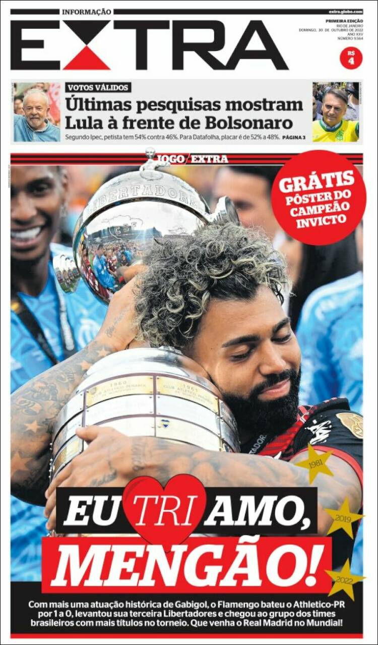 Portada de Extra (Brasil)