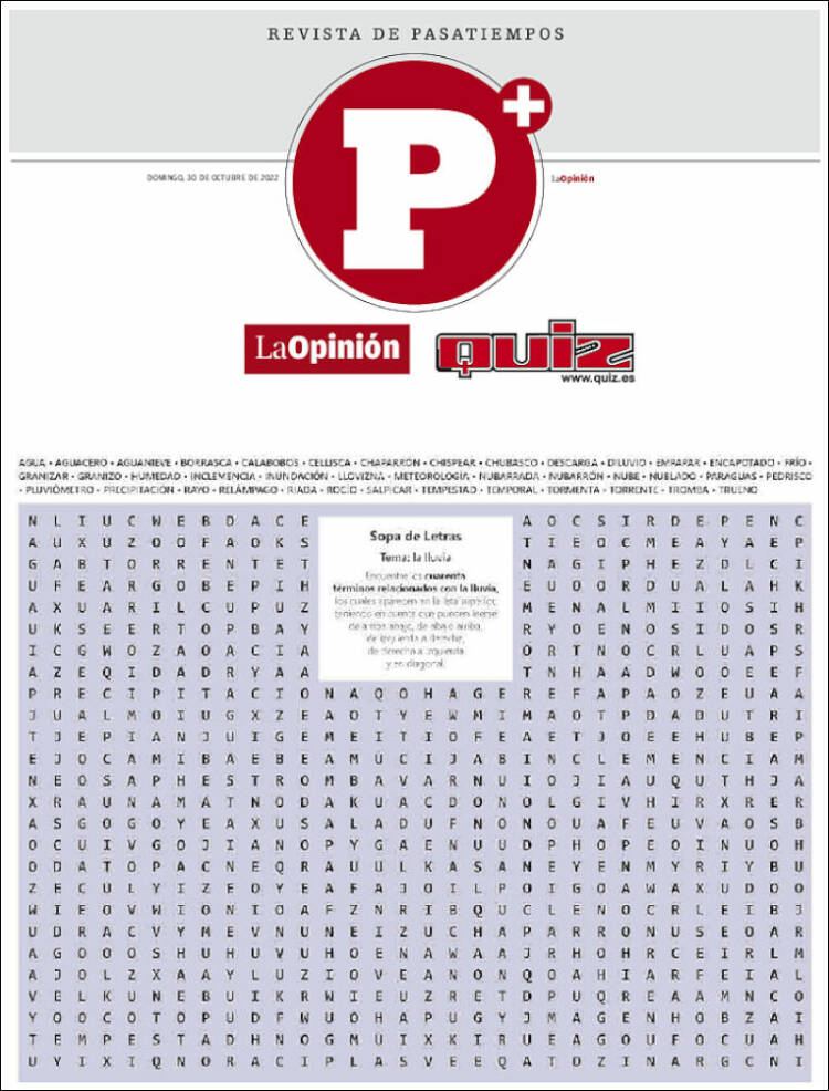 Portada de La Opinión de Murcia (España)