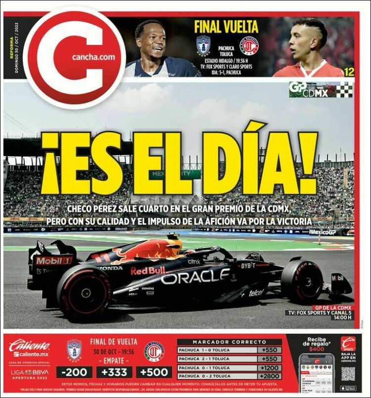 Portada de Cancha (M&eacute;xico)
