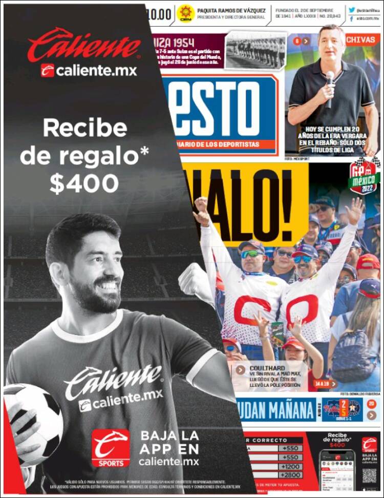 Portada de Esto (M&eacute;xico)