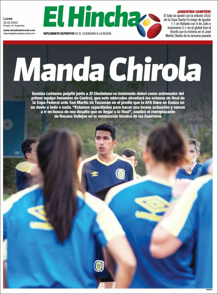 Portada de El Hincha (Argentina)