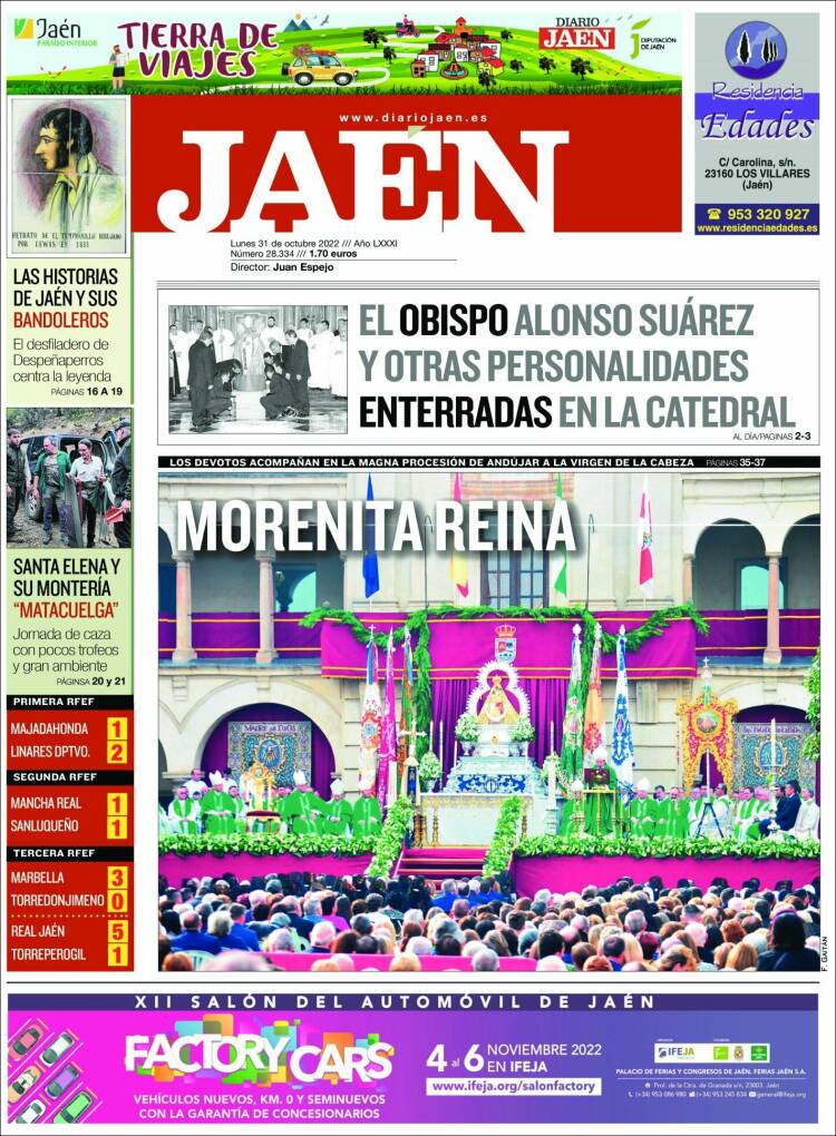 Portada de Diario Jaén (Espa&ntilde;a)