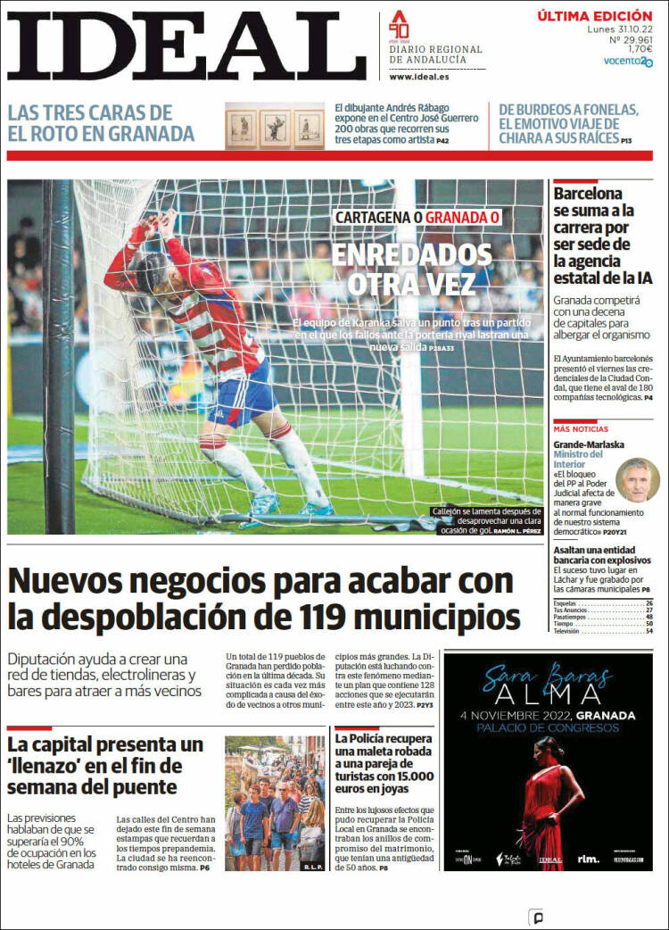 Portada de Ideal (Espa&ntilde;a)