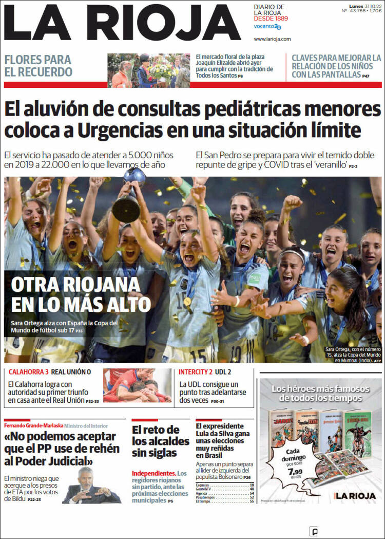 Portada de La Rioja (Espa&ntilde;a)