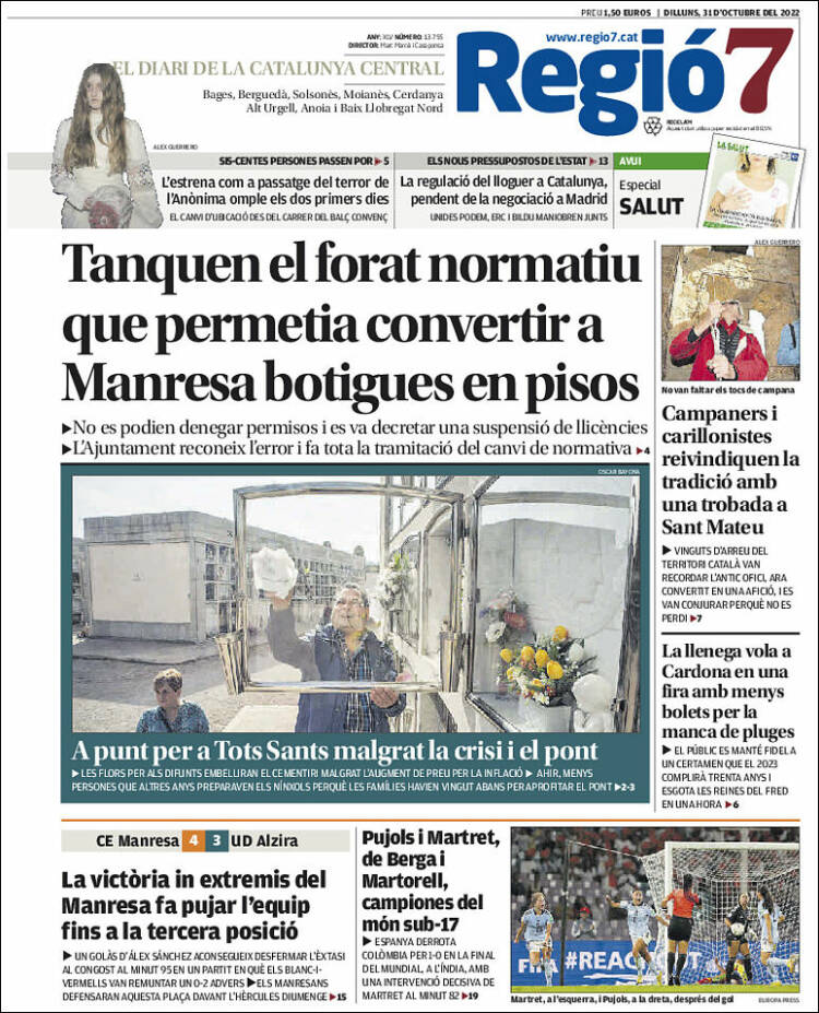 Portada de Regio7 (Espa&ntilde;a)