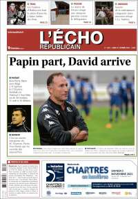Portada de L'Echo Républicain (Francia)