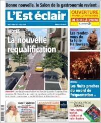 Portada de L'Est Eclair (Francia)