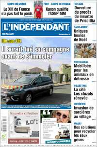 Portada de Le Indépendant (Francia)