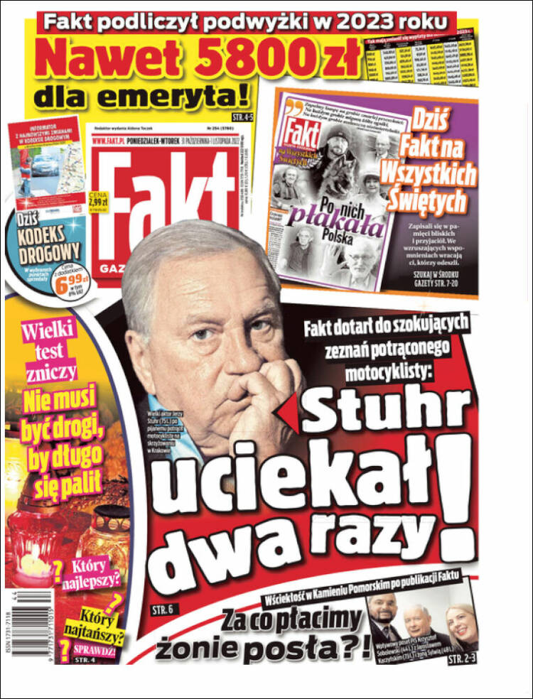 Portada de Fakt (Pologne)