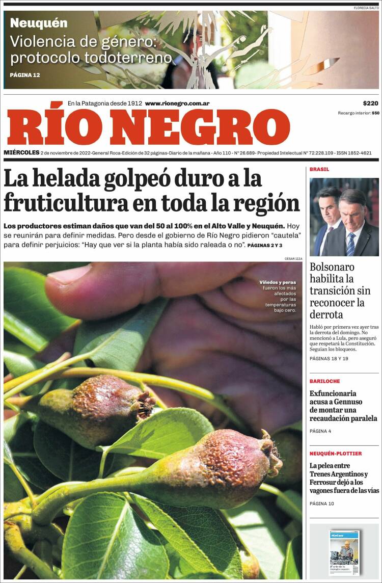 Portada de Rio Negro (Argentina)
