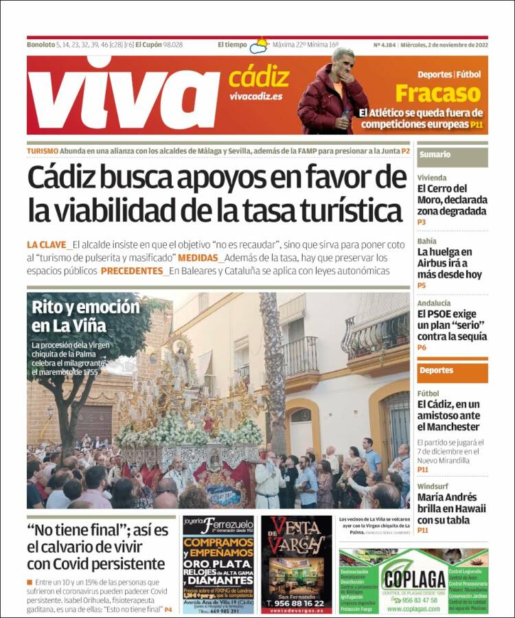 Portada de Información - Cadiz (España)