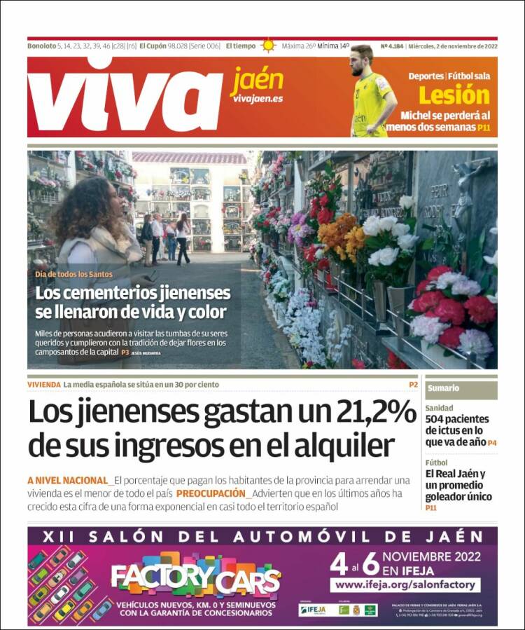 Portada de Viva Jaén (España)