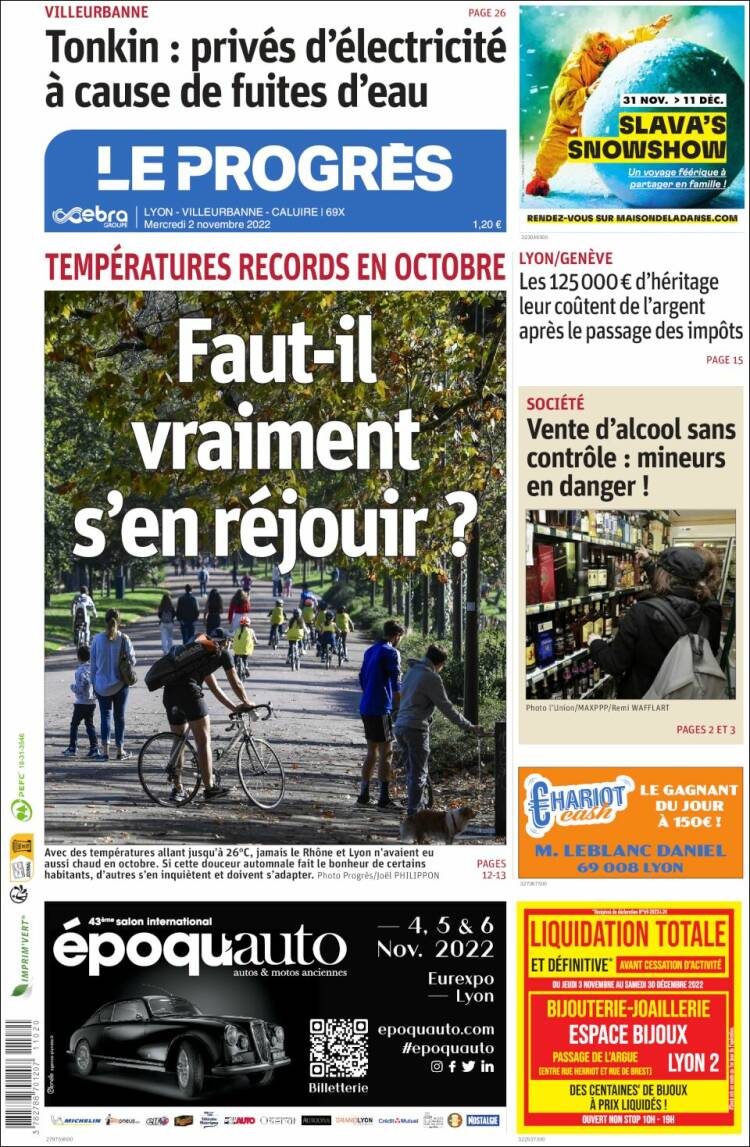 Portada de Progres de Fecamp (France)