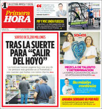 Portada de Primera Hora (Puerto Rico)