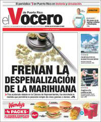 Portada de Vocero (Puerto Rico)