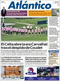 Portada de Atlántico Diario (Spain)