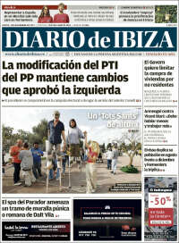 Portada de Diario de Ibiza (Spain)