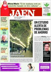 Portada de Diario Jaén (Spain)