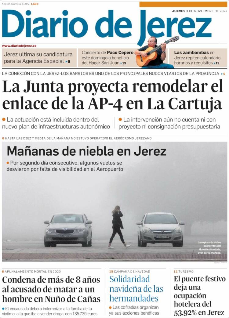 Portada de Diario de Jerez (Spain)