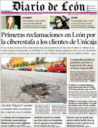 Portada de Diario de León (Spain)