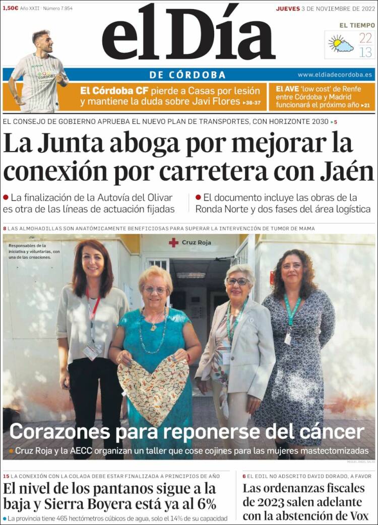 Portada de El Día de Córdoba (Spain)