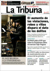 Portada de La Tribuna de Ciudad Real (Spain)