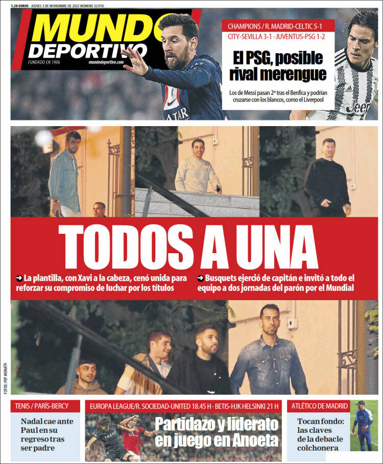 Portada de El Mundo Deportivo (Spain)