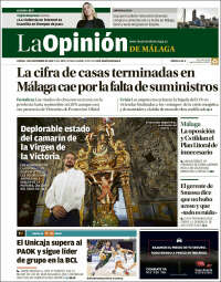 Portada de La Opinión de Málaga (Spain)