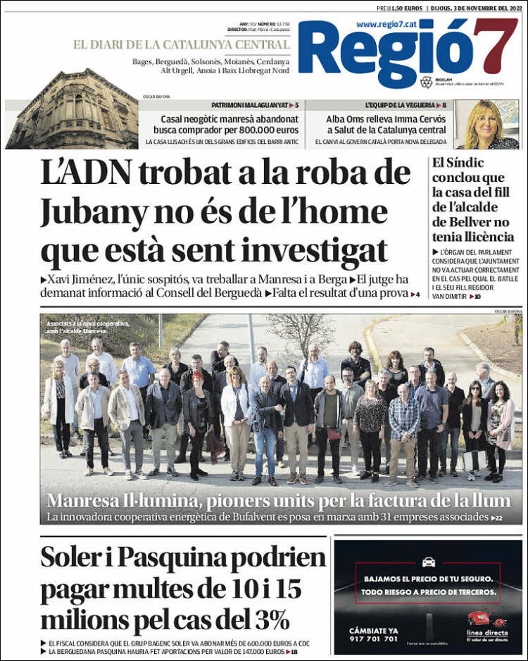 Portada de Regio7 (Spain)