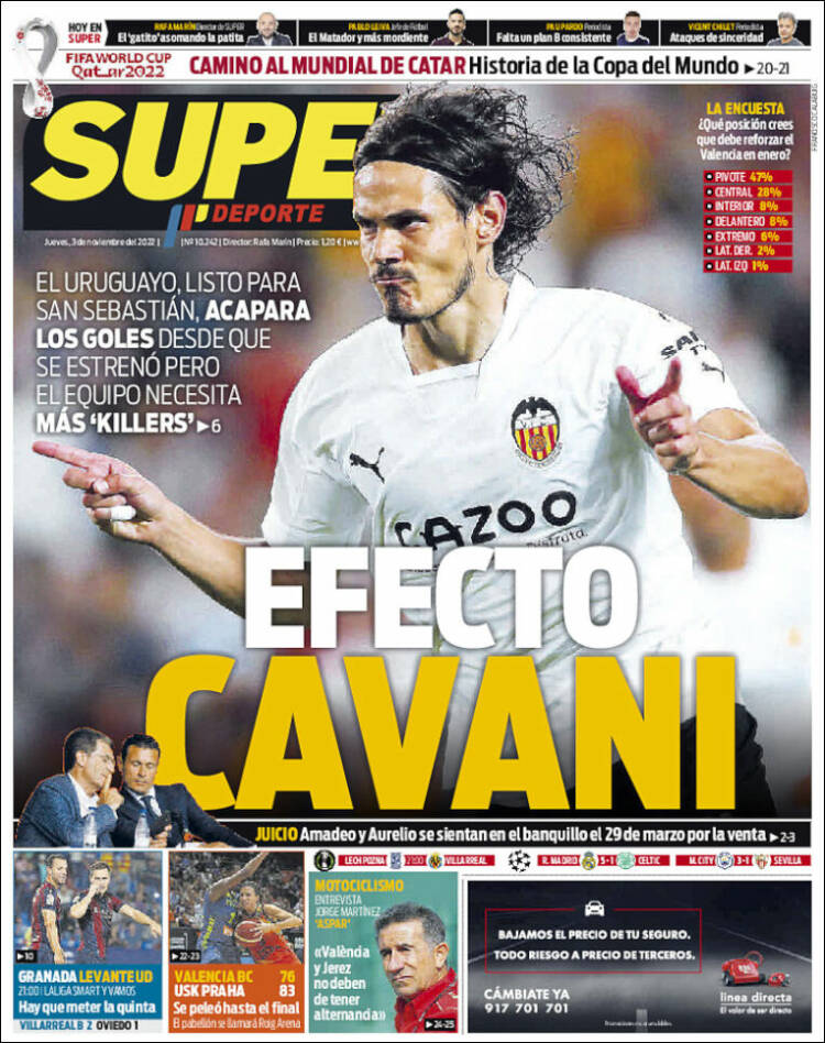 Portada de Superdeporte (Spain)