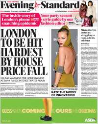 Portada de Evening Standard (United Kingdom)