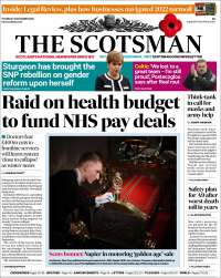 Portada de The Scotsman (United Kingdom)