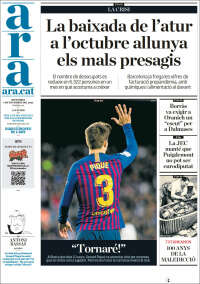 Portada de Ara (España)