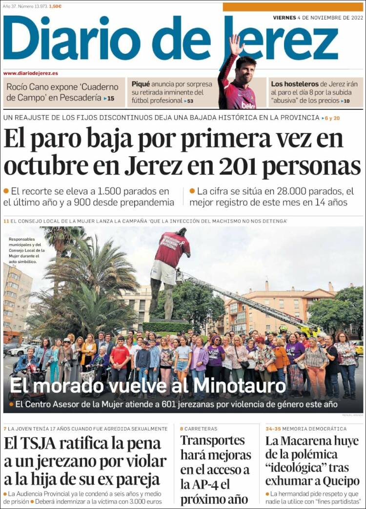 Portada de Diario de Jerez (España)
